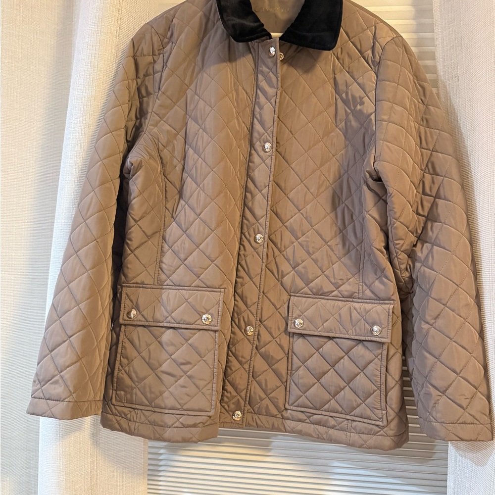 Calvin Klein Men's Quilted Tan Jacket - Picture 2 of 6